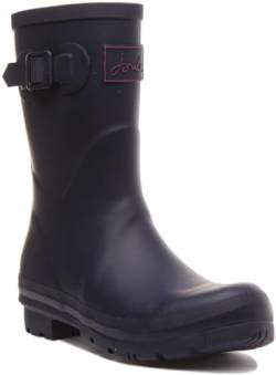 Joules Damen Kelly Welly Gummistiefel, French Navy, 36 EU Weit von Joules