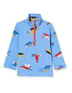 Joules Jungen Dale Sweatshirt, Blaue Dinos, 1 von Joules