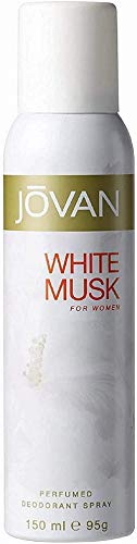 Jovan Musk White Women Perfumed Deodorant Spray 150 ml von Jovan