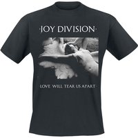 Joy Division T-Shirt - Love Will Tear Us Apart - S bis XXL - für Männer - Größe L - schwarz  - Lizenziertes Merchandise! von Joy Division