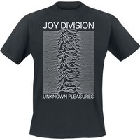 Joy Division T-Shirt - Unknown pleasures - S bis XXL - für Männer - Größe S - schwarz  - Lizenziertes Merchandise! von Joy Division