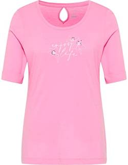 Joy Sportswear Damen Sport-T-Shirt ANYA ideal für Unterwegs und Zuhause 46, cyclam pink Melange von Joy Sportswear