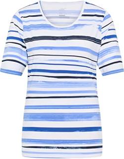 Joy Sportswear Damen Sport-T-Shirt Dora ideal für Unterwegs und Zuhause 50, Cornflower Stripes von Joy Sportswear