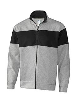 Joy Sportswear GERO Herren-Jacke ideal für Sport und Freizeit, Bequeme Trainings- und Sweat-Zip-Jacke mit Langen Ärmeln und seitlichen Eingriffstaschen 58, Titan Melange von Joy Sportswear