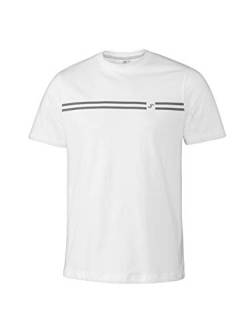 Joy Sportswear Jasper Herren-T-Shirt aus 100% Baumwolle, bequemes Sportshirt im Kurzarmschnitt, ideal für Training, Arbeit und Freizeit 50, White von Joy Sportswear