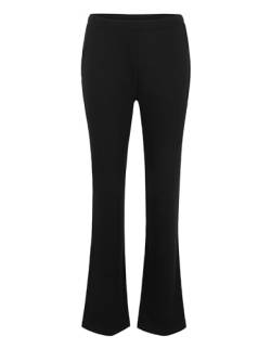 Joy Sportswear Jogginghose Selena für Damen - 100% Baumwolle und weiches Stretch-Material | Bequeme Freizeithose mit Zwei Eingriffstaschen | Loose fit & gerades Bein Kurzgröße, 20, Black von Joy Sportswear