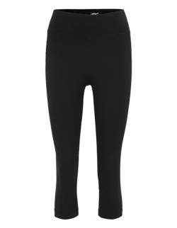 Joy Sportswear Nadine 3/4-Hose für Damen mit kurzem Bein, hochwertige Dreiviertel-Sporthose aus strapazierfähigem Material mit Shaping Effekt Normalgröße, 36, Black von Joy Sportswear