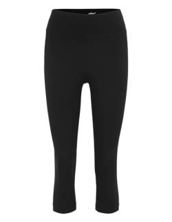 Joy Sportswear Nadine 3/4-Hose für Damen mit kurzem Bein, hochwertige Dreiviertel-Sporthose aus strapazierfähigem Material mit Shaping Effekt Normalgröße, 38, Black von Joy Sportswear