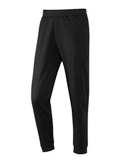 Joy Sportswear Nick Sport- und Freizeithose für Herren, Jogginghose mit hohem Baumwollanteil und bequemen Bund Kurzgröße, 26, Black von Joy Sportswear