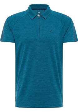 Joy Sportswear Poloshirt für Herren IVO Joy 52, deep Turquoise Melange von Joy Sportswear