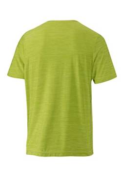 Joy Sportswear Vitus Herren-Sportshirt mit Rundhalsausschnitt und normaler Passform, Kurzarm-Shirt für Sport und Freizeit 54, Acid Lime Melange von Joy Sportswear