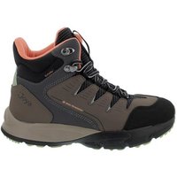 Joya SIERRA STX W Brown Black, SympaTex®, Leather, Textile, Active-Sohle, Schnürstiefelette von Joya