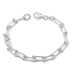 Joyara Sterling Silber Glieder Armband LTDSBBP538240 von Joyara