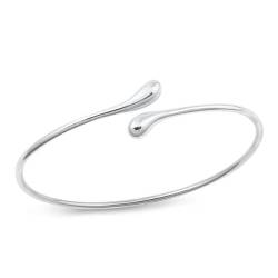 Joyara Sterling Silber Manschetten Armreif Armband (Available Size 60mm - 65mm) von Joyara