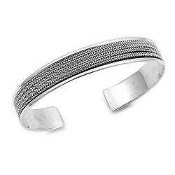 Joyara Sterling Silber Manschetten Armreif Armband LTDSBBB560286 von Joyara