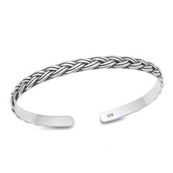 Joyara Sterling Silber Manschetten Armreif Armband LTDSBBB560318 von Joyara