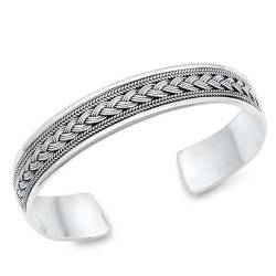 Joyara Sterling Silber Manschetten Armreif Armband LTDSBBB560343 von Joyara