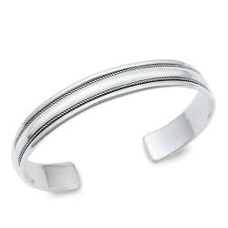 Joyara Sterling Silber Manschetten Armreif Armband LTDSBBB560344 von Joyara