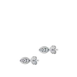 Sterling Silber 925 Auge Ohrstecker Ohrringe Ohrringe LTDELEP442183 von Joyara