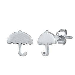 Sterling Silber 925 Regenschirm Ohrstecker Ohrringe von Joyara