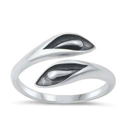 Sterling Silber Calla Lily Ring LTDKLRP144907-50 von Joyara