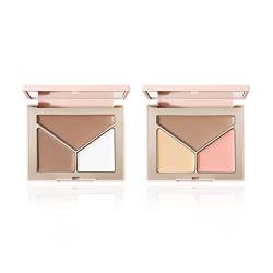 Joyeee Contouring Palette, Creme Contour Set, Make-up Palette zum Abdecken, Highlighten und Konturieren, Misch- und Modulierbare Formel, für ein Makelloses Gesicht von Joyeee