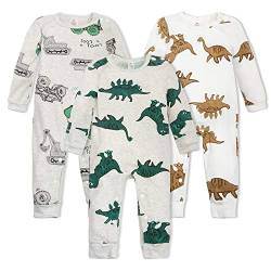 Joyo roy Schlafstrampler Baby Junge Pyjama Kinder Junge Kinder Pyjama Schlafanzug Einteiler Kinder Pyjama Jungen Baby Schlafstrampler Schlafanzug Jungen Jumpsuit Kinder Schlafoverall Kinder 6 Monate von Joyo roy