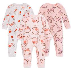 Schlafstrampler Mädchen Pyjama Kinder Mädchen Kinder Pyjama Schlafanzug Einteiler Kinder Schlafanzug Baby Mädchen Pyjama Mädchen Schlafanzug Kinder Jumpsuit Kinder Schlafoverall Kinder 18 Monate von Joyo roy