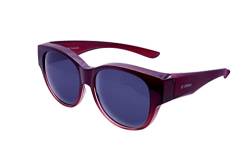 Joysun für Herren und Damen polarisierte Linsendeckel Wrap-Around Überziehbrille über normale Korrekturbrille Anti-Blendung 100% UV 400-Schutz. Ideal für Autofahren, Radfahren, Laufen & Sport ZP9016R2 von Joysun