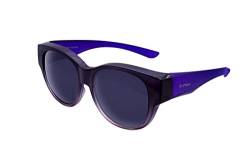 Joysun für Herren und Damen polarisierte Linsendeckel Wrap-Around Überziehbrille über normale Korrekturbrille Anti-Blendung 100% UV 400-Schutz. Ideal für Autofahren, Radfahren, Laufen & Sport ZP9016B2 von Joysun