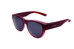 Joysun für Herren und Damen polarisierte Linsendeckel Wrap-Around Überziehbrille über normale Korrekturbrille Anti-Blendung 100% UV 400-Schutz. Ideal für Autofahren, Radfahren, Laufen & Sport ZP9016R1 von Joysun