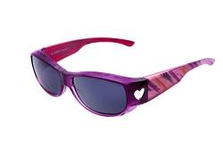 Joysun für Herren und Damen polarisierte Linsendeckel Wrap-Around Überziehbrille über normale Korrekturbrille Anti-Blendung 100% UV 400-Schutz. Ideal für Autofahren, Radfahren, Laufen & Sport ZP8006V9 von Joysun