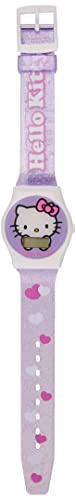 Hello Kitty Mädchen-Armbanduhr Herz Glitter Digital Quarz 25427 von Joytoy