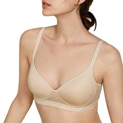 Joyunii Damen BH Ohne Bügel 100% Seide BH Seamless Unterwäsche von Joyunii