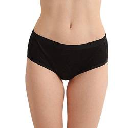 Joyunii Damen Slip 100% Seide Hipsters Antibakterielle Unterwäsche Nahtlos Panties Seamless Bequeme Taillenslips von Joyunii