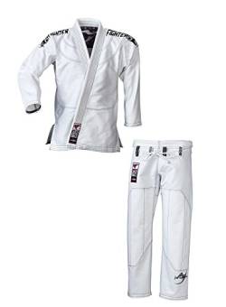 Ju-Sports Ju-Jutsu Anzug Pearl Fighter 2.0 "JJIF approved A5 I Extra leichter Jujutsu Anzug fürs Fighting I BJJ Gi Herren mit tollem Finish I 100% Baumwolle von Ju-Sports