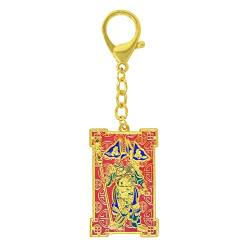 FengShui Schlüsselanhänger Drache Kuan Kung Anti-Gewalt Talisman W4968 von Juanxian