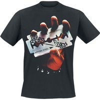 Judas Priest T-Shirt - British Steel Anniversary 2020 - S bis XXL - für Männer - Größe M - schwarz  - Lizenziertes Merchandise! von Judas Priest