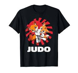 Judo Fox - Judoka Judoist Kampfsport Japan T-Shirt von Judo T-Shirt Kinder - Judo T-Shirt Männer Frauen