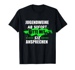 Junge Mädchen Deko Jugendweihe 2022 T-Shirt von Jugendweihe Geschenke und Deko