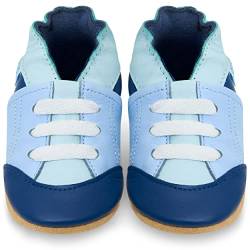 Juicy Bumbles Lauflernschuhe Jungen Krabbelschuhe Baby Schuhe 0-6 Monate Blaue Trainer von Juicy Bumbles