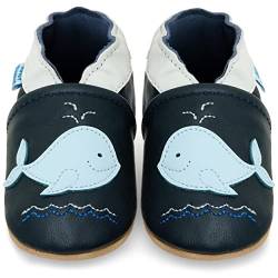 Juicy Bumbles Lauflernschuhe Jungen Krabbelschuhe Baby Schuhe 2-3 Jahre Blauwal von Juicy Bumbles