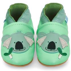 Juicy Bumbles Lauflernschuhe Mädchen Krabbelschuhe Babyschuhe/Koala - 0-6 Monate (Größe 19/20) von Juicy Bumbles