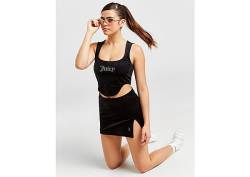 JUICY COUTURE Diamante Corset Tank Top - Damen, BLACK von Juicy Couture