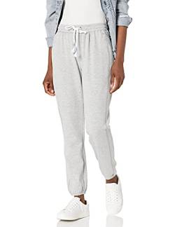 Juicy Couture Damen Neuheit Tip Jogger Lässige Hose, Hellgrau (Light Grey Heather), Klein von Juicy Couture