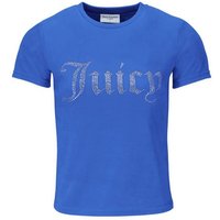 Juicy Couture T-Shirt TAYLOR T-Shirt Velour Diamante Bran von Juicy Couture