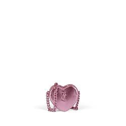 Juicy Couture - Umhängetasche HEART PARTY BAG aus polyurethan, rose (19 X 6.5 X 17.5 cm) von Juicy Couture