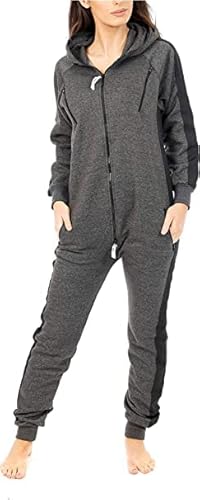 Juicy Trendz® Damen Onesie frauen Trainingsanzug Jogging Anzug Einteiler Unisex Overall Jumpsuit von Juicy Trendz