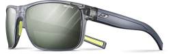 JULBO Unisex Renegade Sunglasses, Grau Durchscheinend Glänzend/Grau/Grün, One Size von Julbo