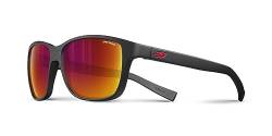 Julbo Herren Powell Sonnenbrille, Schwarz-Noir Mat/Rouge, Einheitsgröße von Julbo